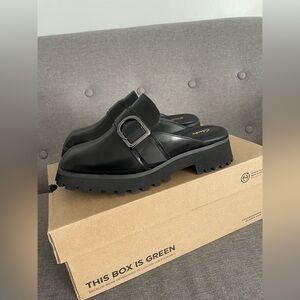 Clark’s Leather Mules, Size 7.5. NIB!